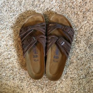 Birkenstock Granada Habana Oiled Leather Sandals